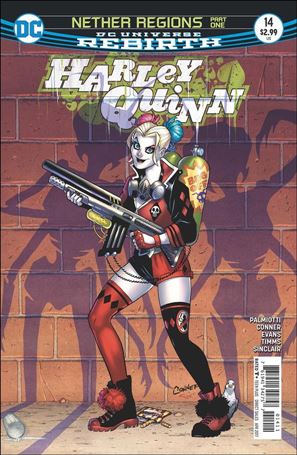 Harley Quinn (2016) issue 14 Amanda Conner Cover