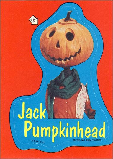 Return to Oz (Movie) (Base Set) card 11 Jack Pumpkinhead