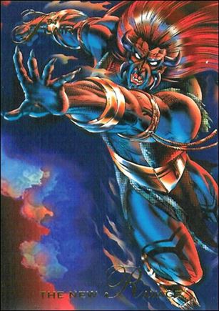 Marvel Annual Flair '94 (Base Set) card 117 The New Ravage