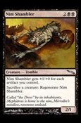 Magic the Gathering: Mirrodin (Base Set) card 72 Nim Shambler
