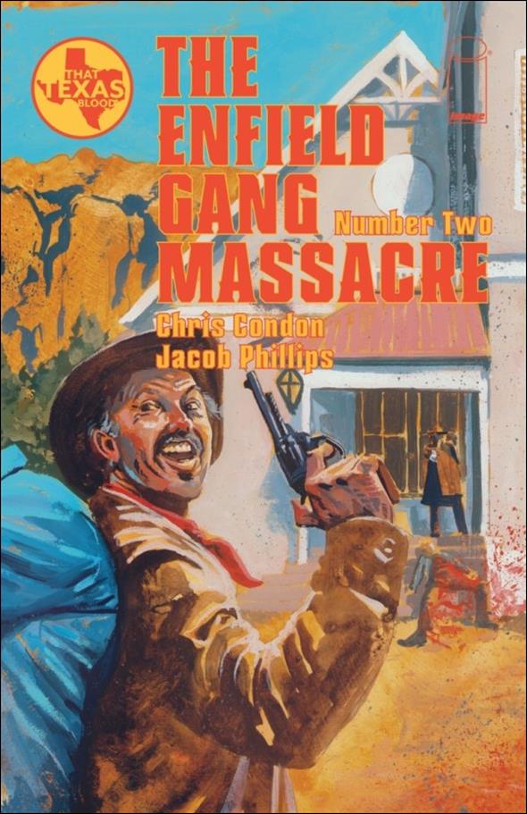 Enfield Gang Massacre issue 2 Jacob Phillips Cover