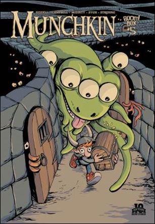 Munchkin issue 5 Evan Dahm Cover