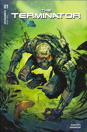 Terminator (2024) issue 1-D David Cousens Cardstock Cover