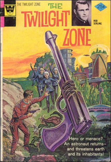 Twilight Zone (1962) issue 59-B Whitman Cover