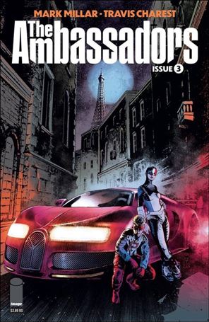 Ambassadors issue 3-C Travis Charest Car Cover 