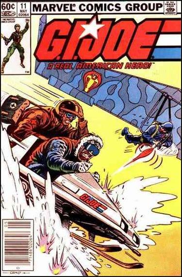 G.I. Joe: A Real American Hero issue 11-C Newsstand Cover