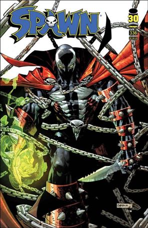 Spawn issue 336-B Carlo Barberi Cover