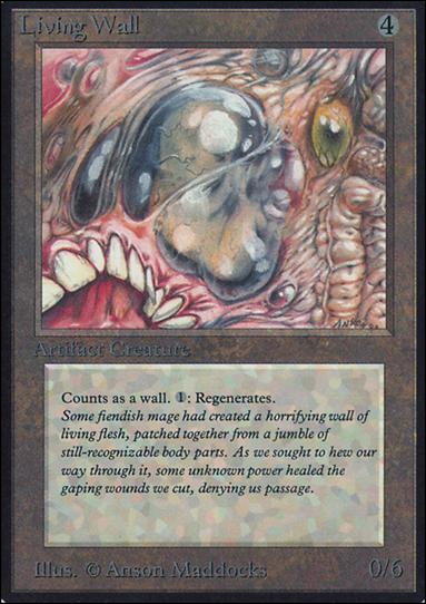 Magic the Gathering: Limited Edition Alpha (Base Set) card 259 Living Wall