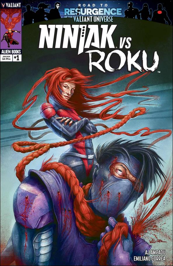 Ninjak Versus Roku issue 1-B Toby Willsmer Cover