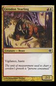 Magic The Gathering: Alara Reborn (Base Set) card 96 Cerodon Yearling