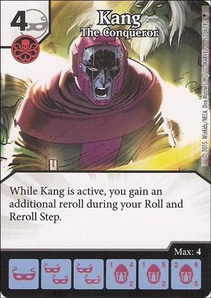 Marvel Dice Masters Age of Ultron  card 52 Kang: The Conqueror