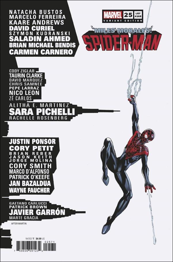 Miles Morales: Spider-Man (2018) issue 25-B Mark Bagley Skyline Cover