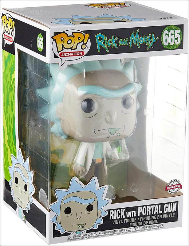 POP! Animation figure 665 Rick with portal gun