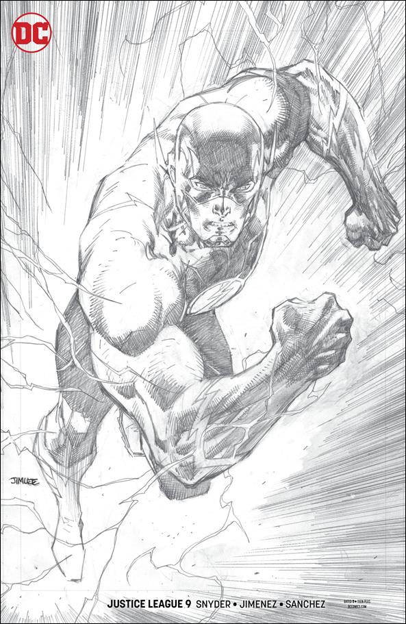 Justice League (2018) issue 9-C Jim Lee 1:100 Pencil Cover