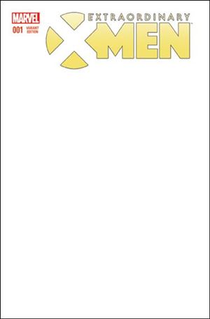 Extraordinary X-Men issue 1-E Blank/Sketch Cover