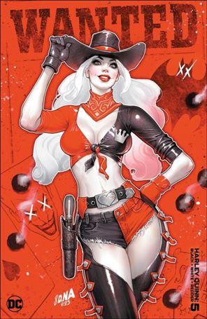 Harley Quinn: Black + White + Redder issue 5-D David Nakayama 1:25 Cover