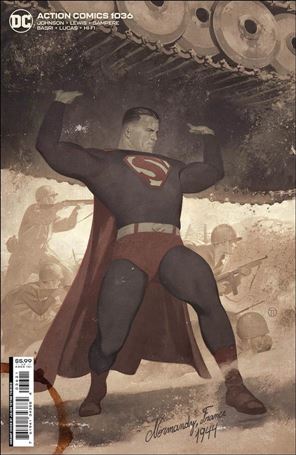 Action Comics (1938) issue 1036-B Julian Totino Tedesco Cardstock Cover