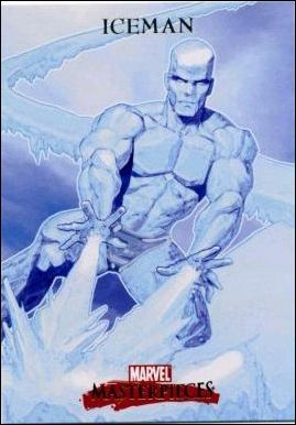 2007 Marvel Masterpieces (Base Set) card 40 Iceman