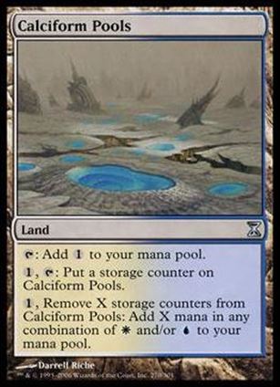 Magic the Gathering: Time Spiral (Base Set) card 270 Calciform Pools
