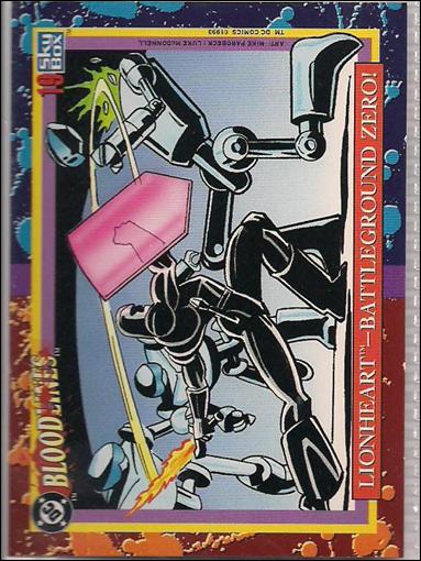 DC Bloodlines (Base Set) card 19 Lionheart - Battleground Zero!