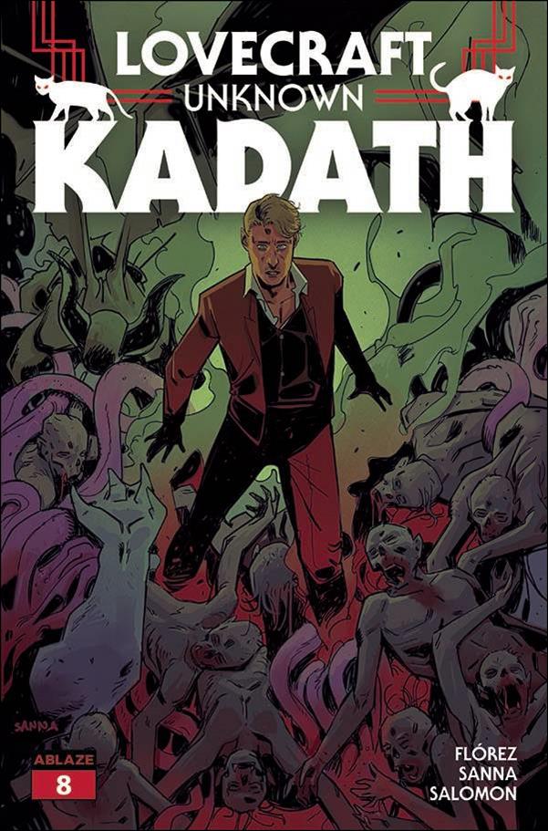 Lovecraft: Unknown Kadath issue 8 Guillermo Sanna Cover