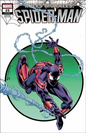 Miles Morales: Spider-Man (2022) issue 25-F Retailer Exclusive Todd Nauck Homage Cover
