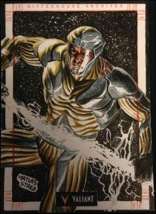2013 Valiant Comics Preview Trading Card Set (Sketch Card Subset) card MS-01