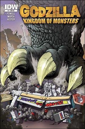 Godzilla: Kingdom of Monsters issue 1-NM Impact Comics! Cover 1/500