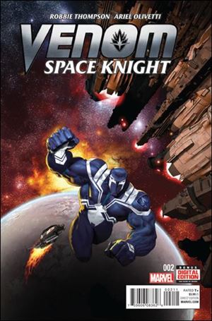 Venom: Space Knight issue 2 Ariel Olivetti Cover