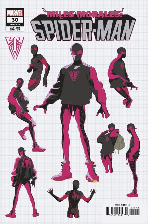 Miles Morales: Spider-Man (2018) issue 30-D Chase Conley 1:10 Design Cover