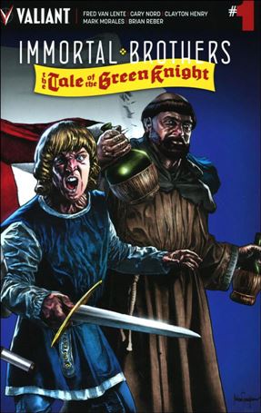 Immortal Brothers:  The Tale of the Green Knight issue 1-B Mico Suyan Wraparound Cover