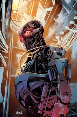 Terminator (2024) issue 4-N Edwin Galmon Virgin 1:25 Cardstock Cover
