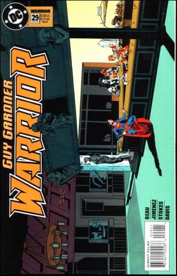 Guy Gardner: Warrior issue 29-B Standard Cover