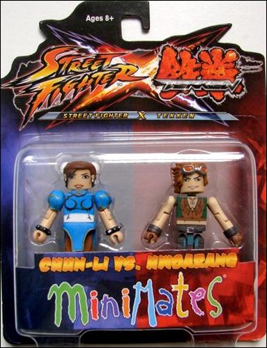 Street Fighter X Tekken Minimates figure 6 Chun-Li vs Hwoarang