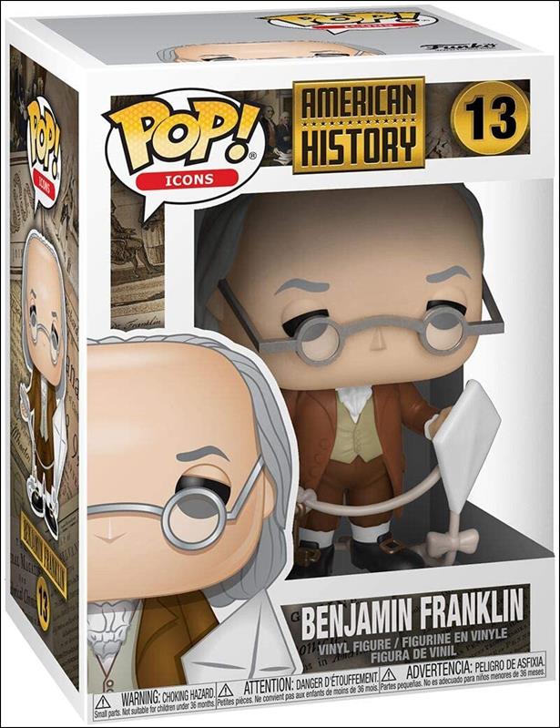 POP! Icons figure 13 Benjamin Franklin