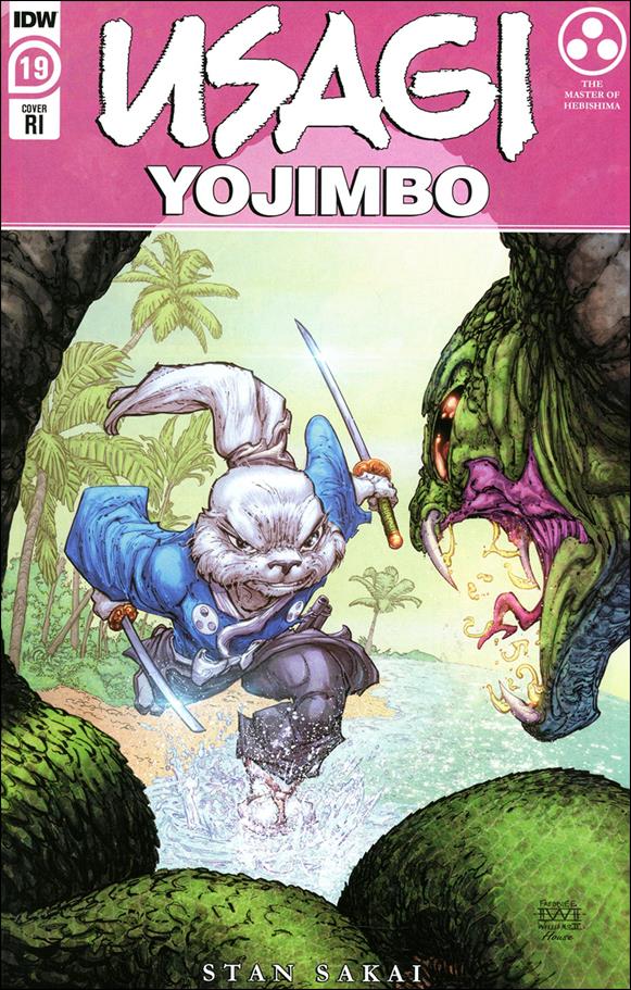 Usagi Yojimbo (2019) issue 19-B Freddie Williams II 1:10 Cover