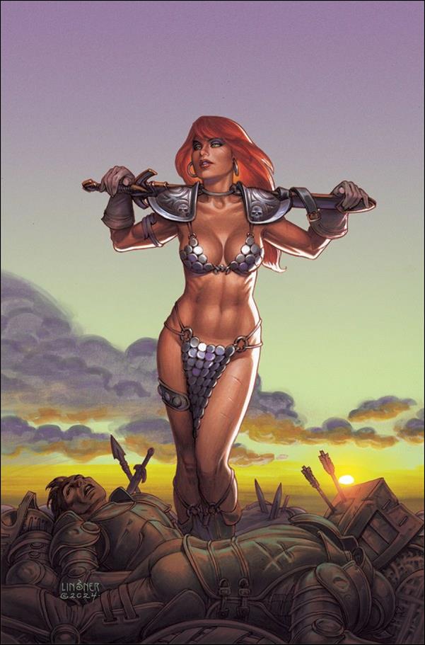 Red Sonja (2023) issue 11-I Joseph Michael Linsner Virgin 1:15 Cover
