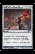 Magic the Gathering: 2014 Core Set (Base Set) card 220 Staff of the Flame Magus