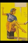 Elvgren's Calendar Pinups 2 (Base Set) card 49 The High Sign