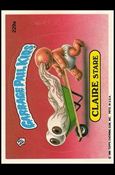 Garbage Pail Kids: Series 06 (Base Set) card 229a Claire Stare
