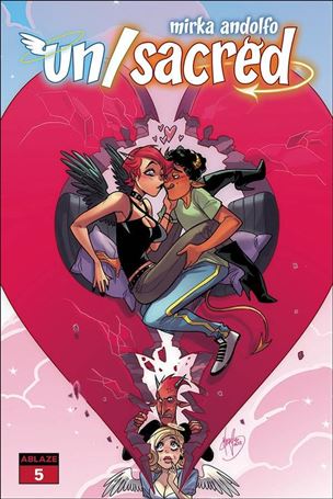 Un/Sacred (2020) issue 5 Mirka Andolfo Broken Heart Cover