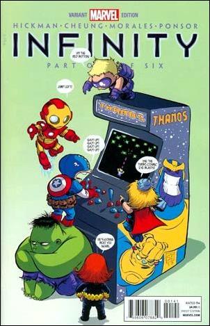Infinity issue 1-G Skottie Young "Baby" Cover