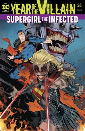 Supergirl (2016) issue 36 Dan Mora Acetate Cover