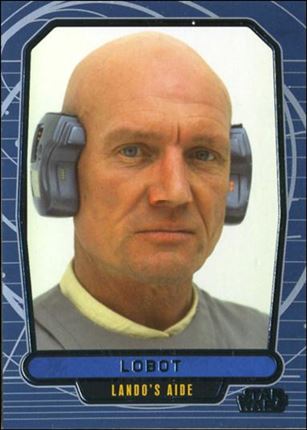 Star Wars Galactic Files (Base Set) card 132 Lobot Lando's Aide