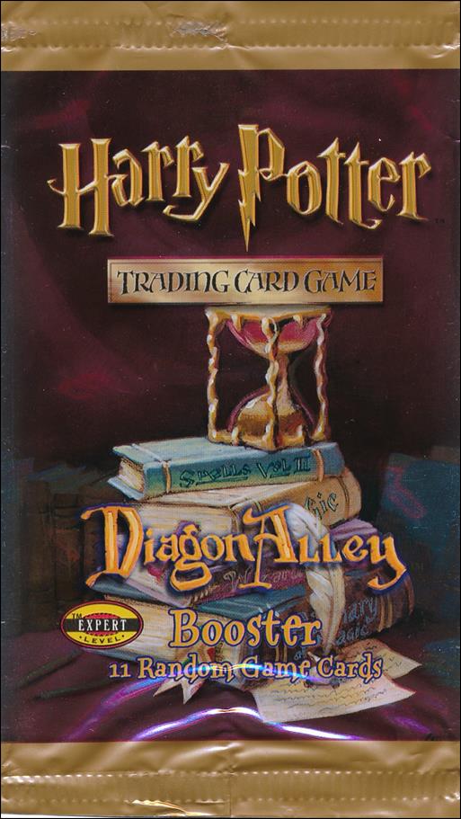 Harry Potter: Diagon Alley card 2-C Sealed Pack - Books