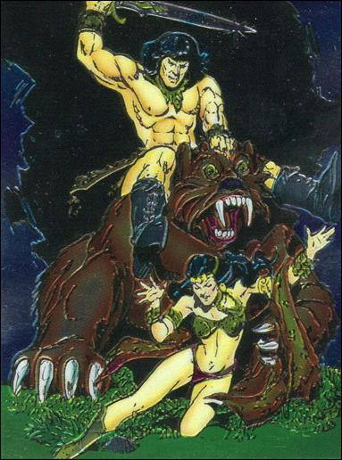 Conan III (Base Set) card 72 Conan the Rescuer