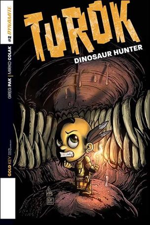 Turok: Dinosaur Hunter (2014) issue 2-E Ken Haeser 1:xx Cover