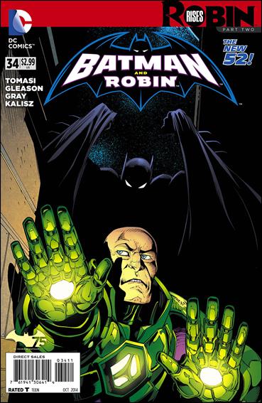 Batman and Robin (2011) issue 34 Patrick Gleason Cover