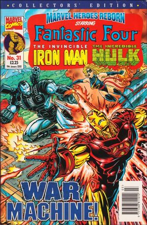 Marvel Heroes Reborn (UK) issue 31 Cardstock Cover