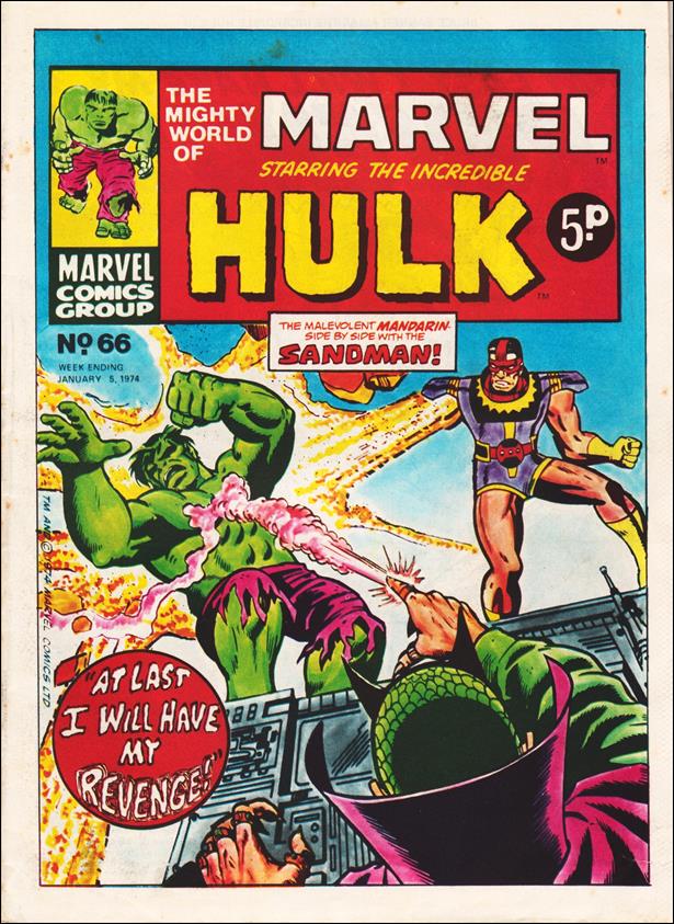 Mighty World of Marvel (UK) (1972) issue 66